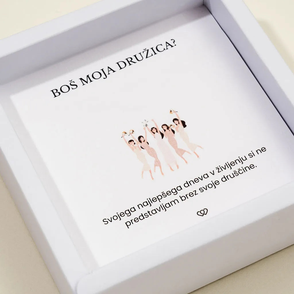 Boš moja družica?