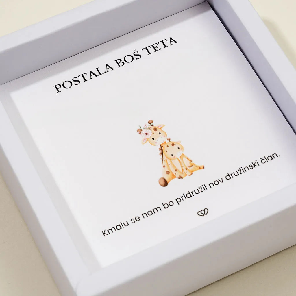 Postala boš teta