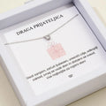 Draga prijateljica + verižica Eva – srebrna