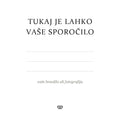 Personaliziran kartonček