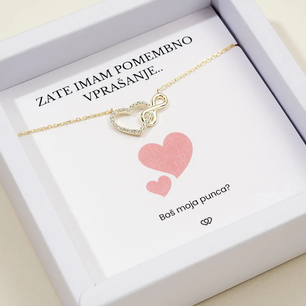 Pomembno vprašanje + Verižica Ljubezen – zlata